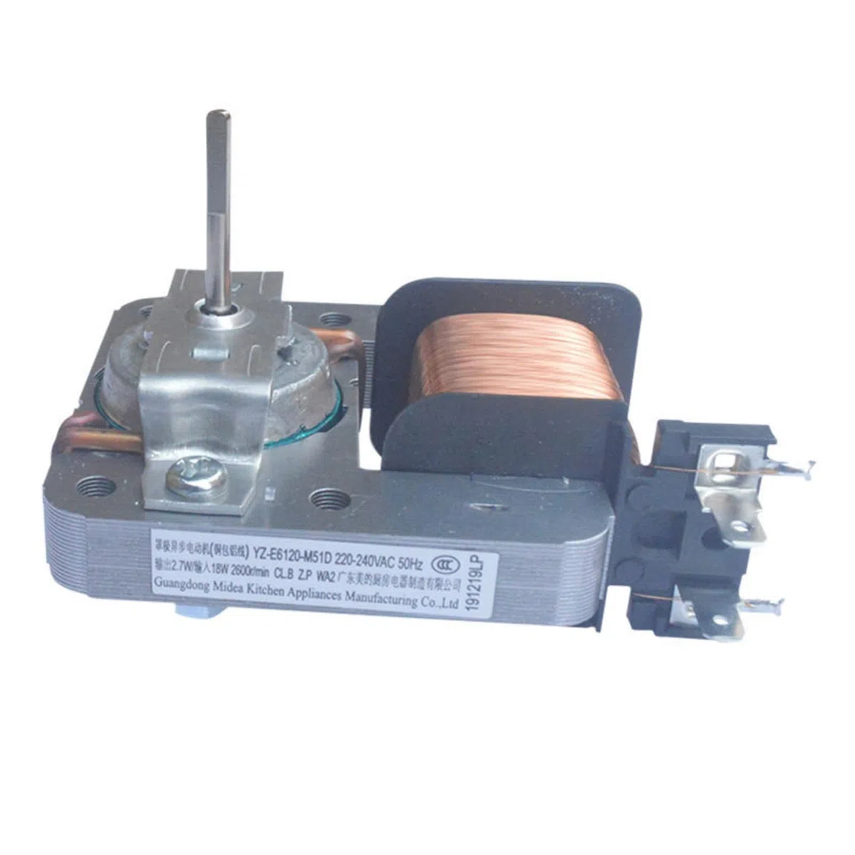 Efficiente motore di raffreddamento a microonde Evaporatore Motore ventola di ricambio per forno Ventilatore per elettrodomestici Parti di riparazione per elettrodomestici