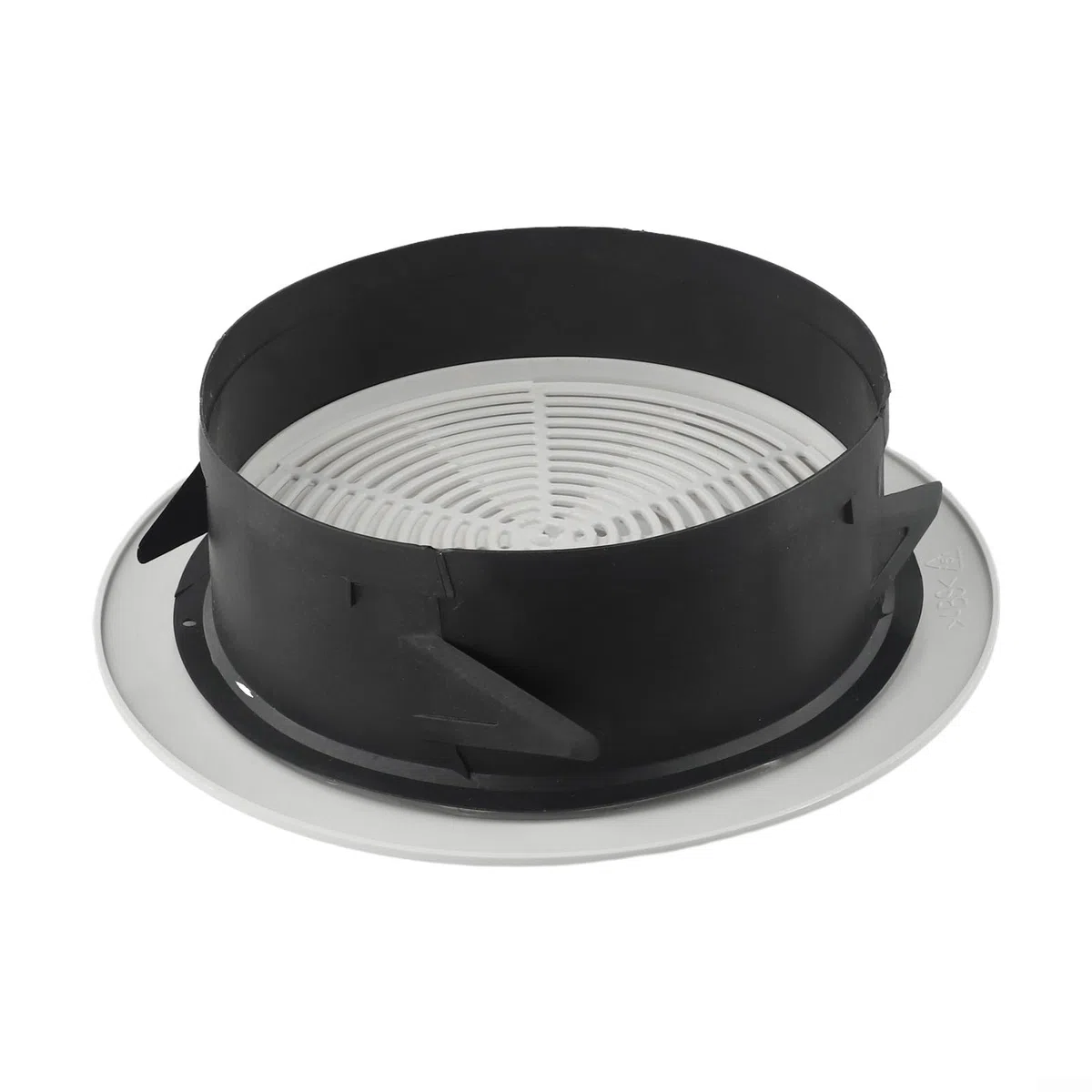 Griglia di ventilazione regolabile in ABS, copertura rotonda da parete per varie impostazioni (200 mm)