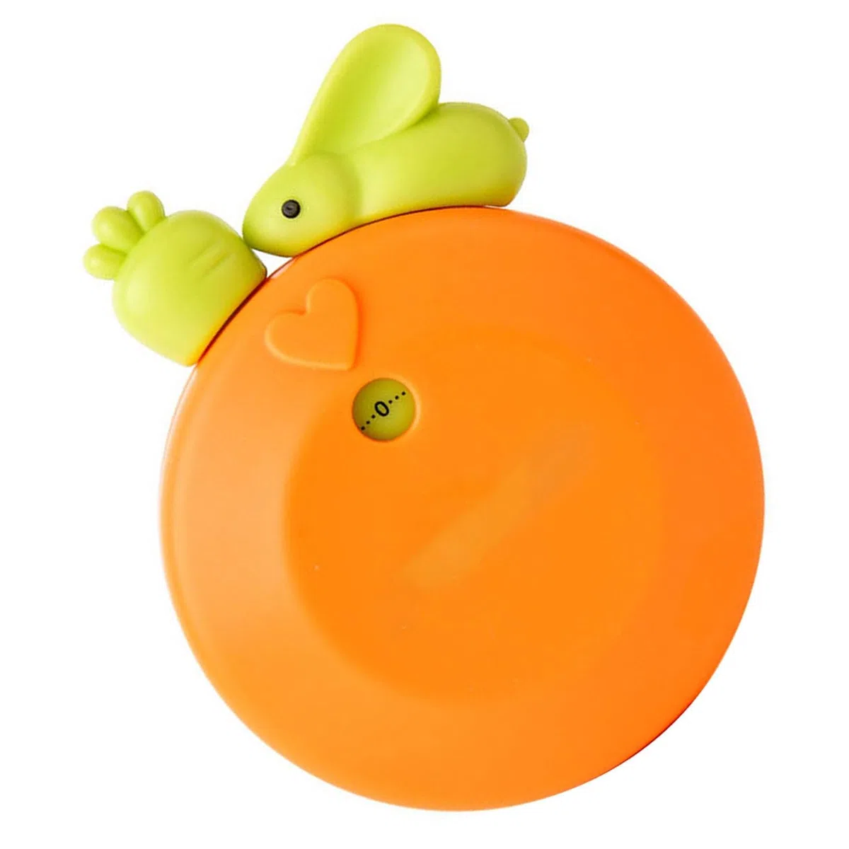 Timer Magnetico Timer per Coniglio, Timer per Bambini Timer da Cucina Simpatico Cartone Animato Tipo adsorbimento Timer Meccanico per Il Conto alla rovescia per Aula casa (Arancia)