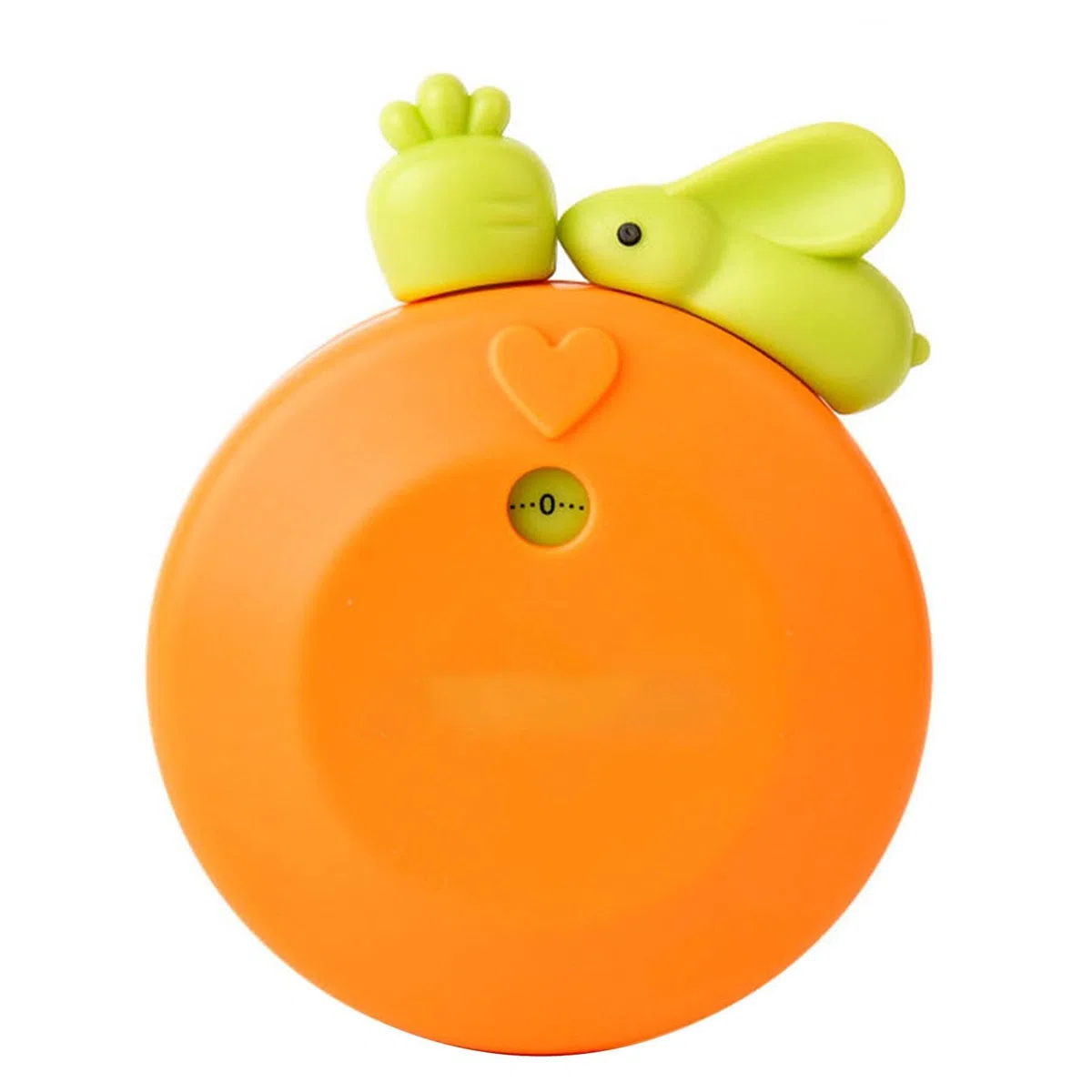 Timer Magnetico Timer per Coniglio, Timer per Bambini Timer da Cucina Simpatico Cartone Animato Tipo adsorbimento Timer Meccanico per Il Conto alla rovescia per Aula casa (Arancia)