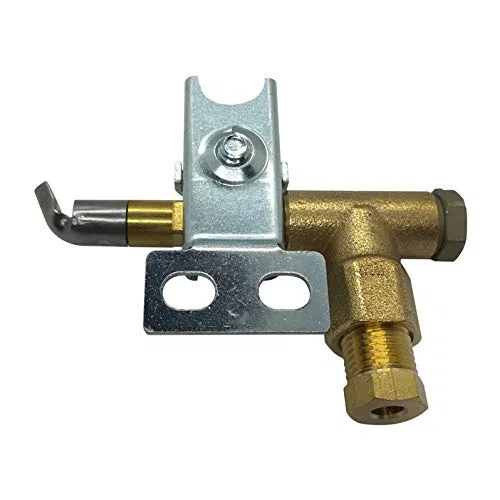 Bruciatore Pilota SIT per Piani Cottura e Forni | 1 Fiamma | Con staffa 2 posizioni Ugello Ø 0,20mm |Compatibile con Zanussi - Tecnoinox - Atel - Whirlpool - Alpeninox