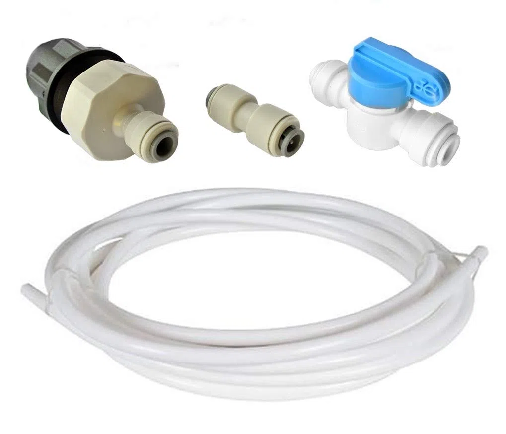 Filtro dell'acqua per frigorifero, kit Push Fit