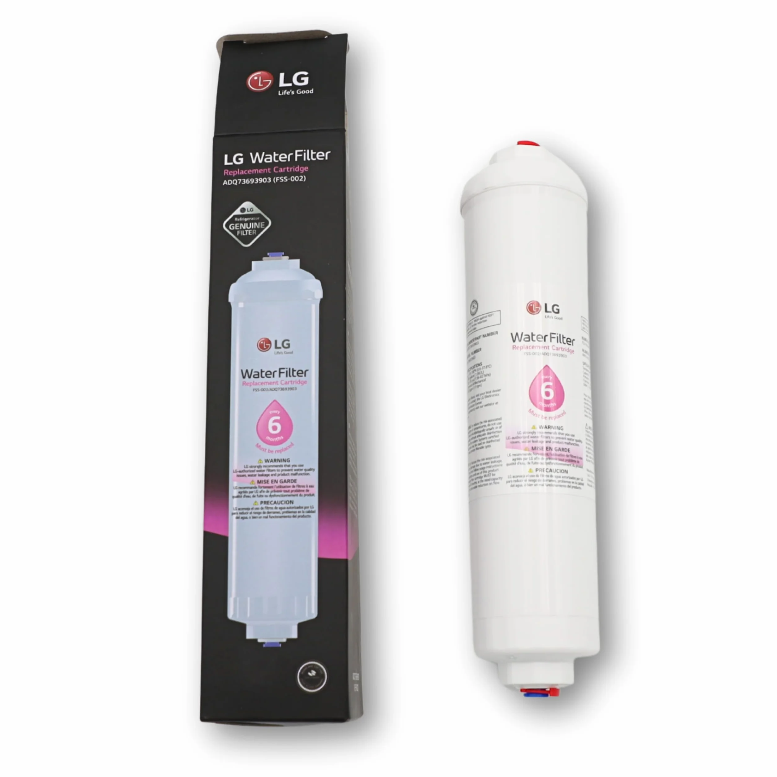 LG ADQ73693903 Cartuccia filtro sostituzione per filtro dell'acqua (imballaggio può variare)