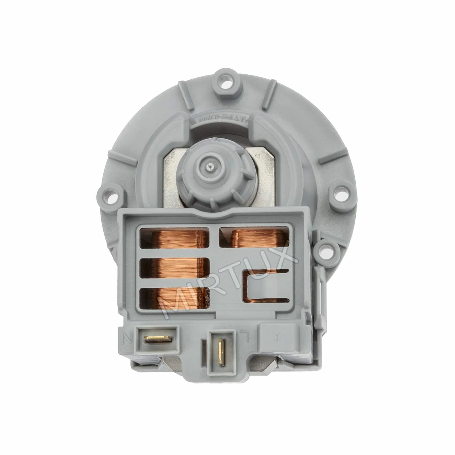 MIRTUX - Pompa di scarico universale magnetica per diversi modelli di lavatrici: LG, Otsein, Samsung, Zanussi, Corberó, Gorenje e Askoll. M325