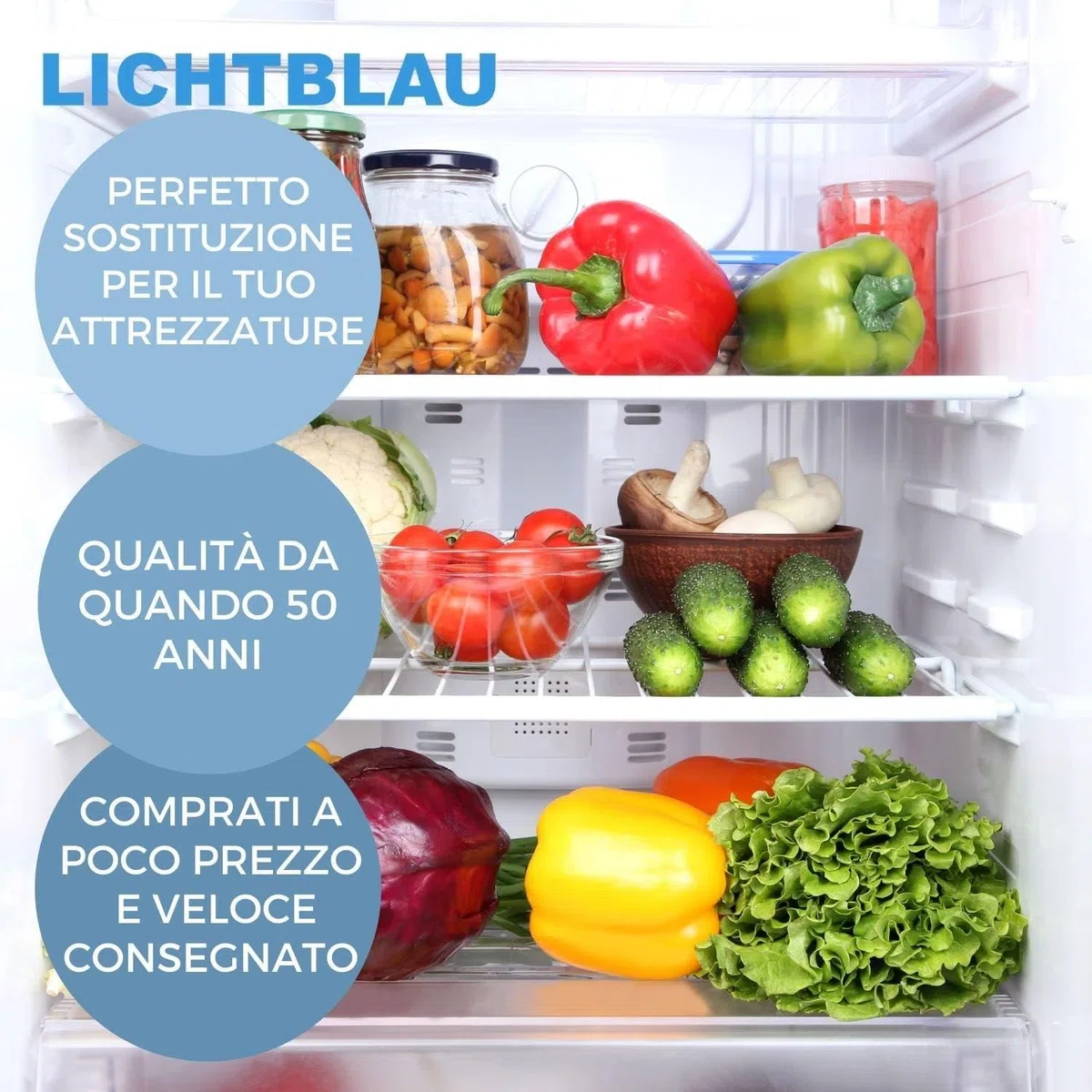 Lichtblau 2 Cerniere Compatibili per Frigoriferi Liebherr 9590178 9590190 9590124, Ricambi in Acciaio Inox Resistenti, Set Sostituzione Porta, Alta Qualità, Montaggio Facile