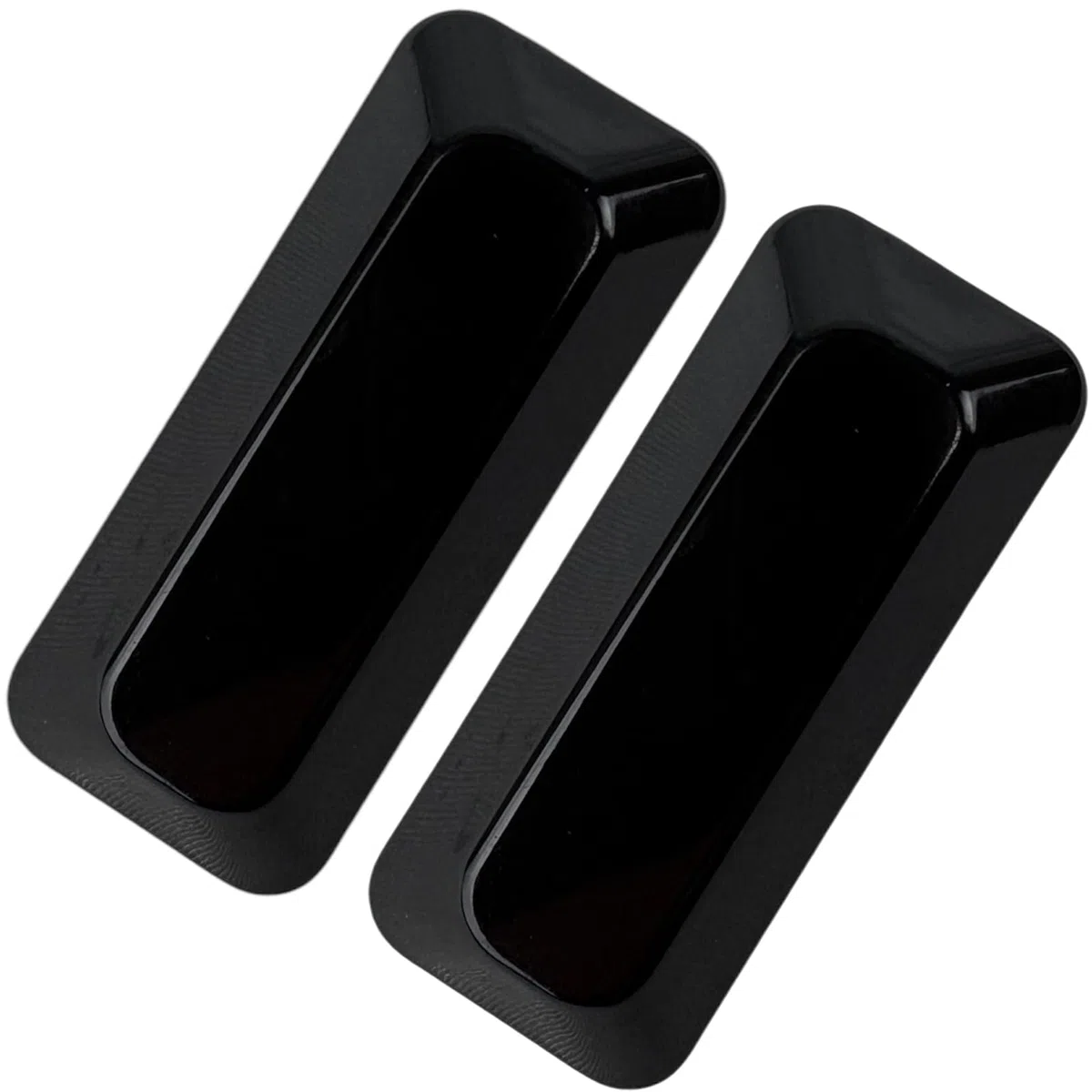2 Pezzi Copriforo Nero C00290731 per Coperchio Piano Cottura Compatibile con Hotpoint Ariston Indesit PC640 PC750-43x19x7 mm
