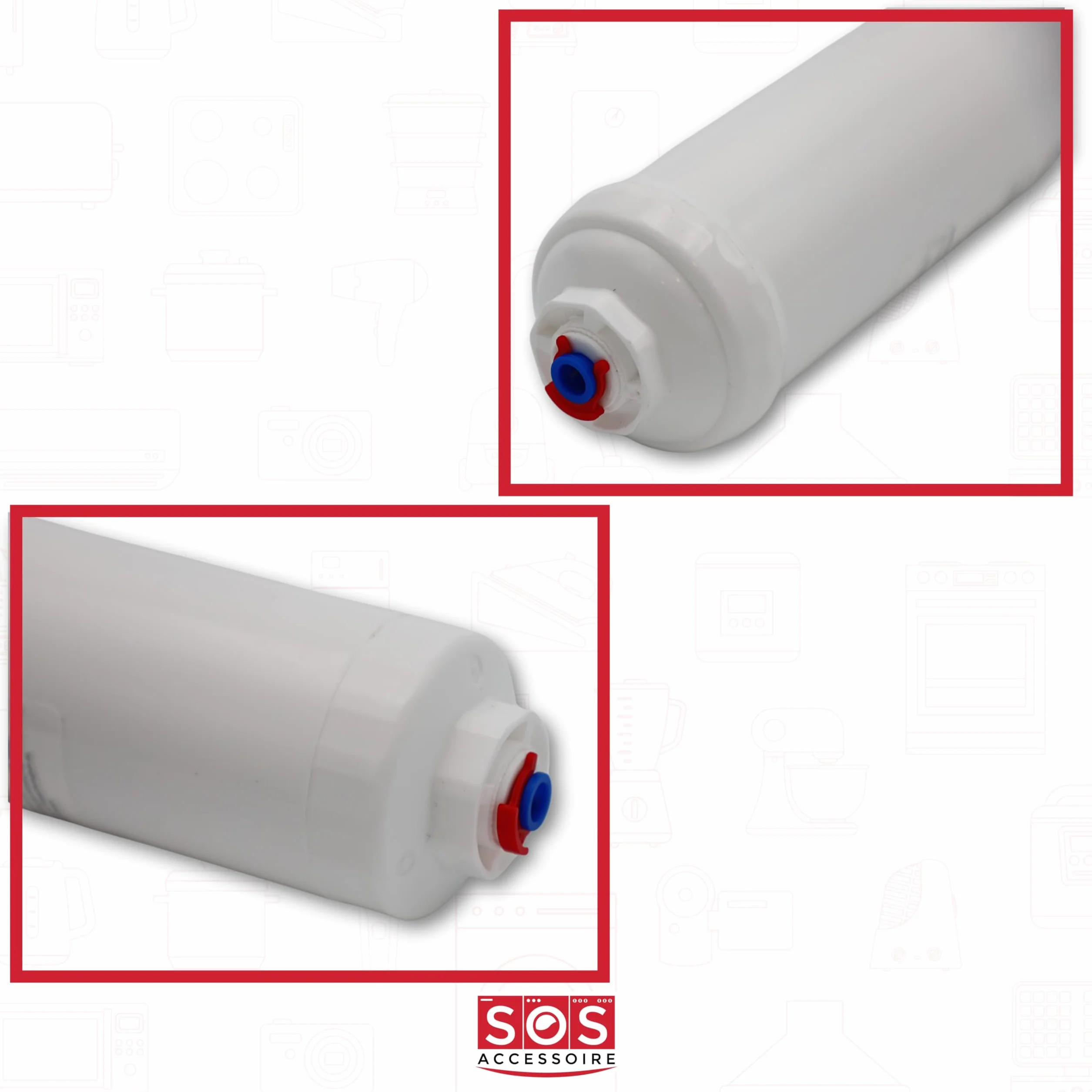 LG ADQ73693903 Cartuccia filtro sostituzione per filtro dell'acqua (imballaggio può variare)