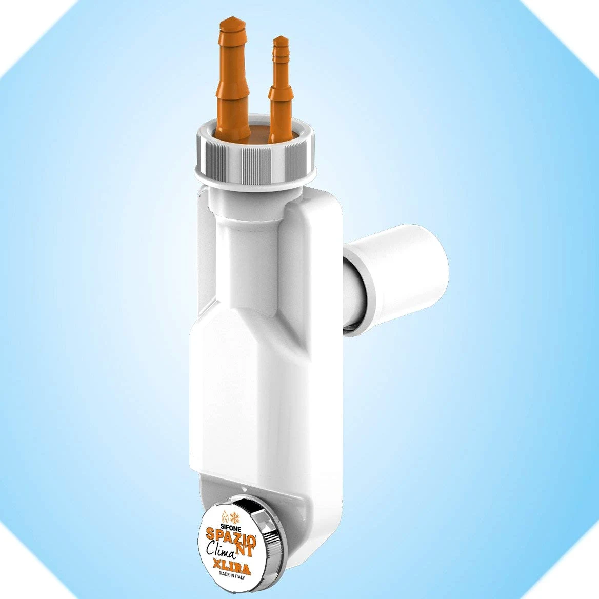lira A850001 SIFONE per Lavatrice, Bianco