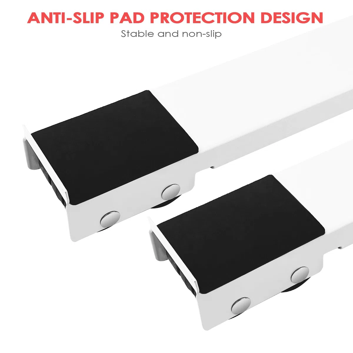 Supporto Lavatrice Asciugatrice, Sposta Mobili con Ruote, Piedini Ruote per Lavatrice, Rotelle Spostare Mobili per Carrello Base Frigorifero Fino 300 kg 24 Ruotes Base Universale Rondella
