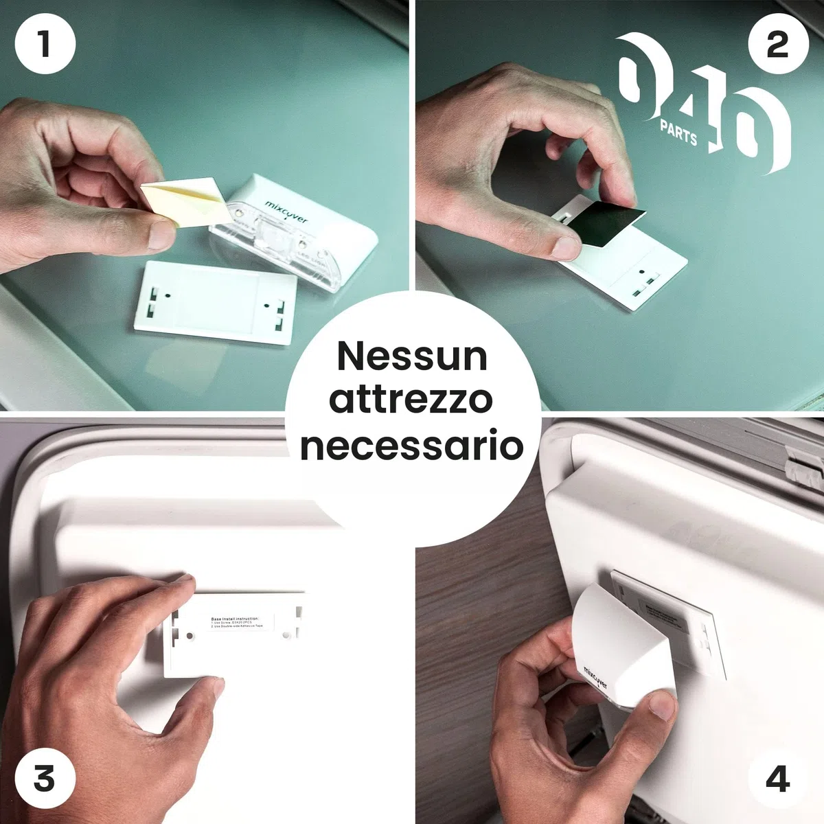 Luce automatica del frigorifero adatta a tutti i caravan / camper / roulotte / congelatori