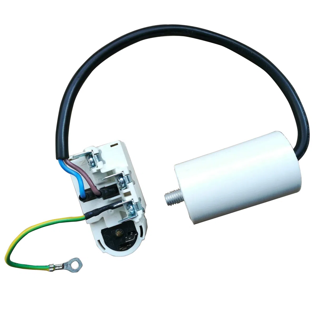 HUAYUWA TY-QZ-108 Relè di avviamento per frigorifero con condensatore 4.5UF e protezione compatibile con compressore per frigorifero Haier, Xinfei, Royalstar