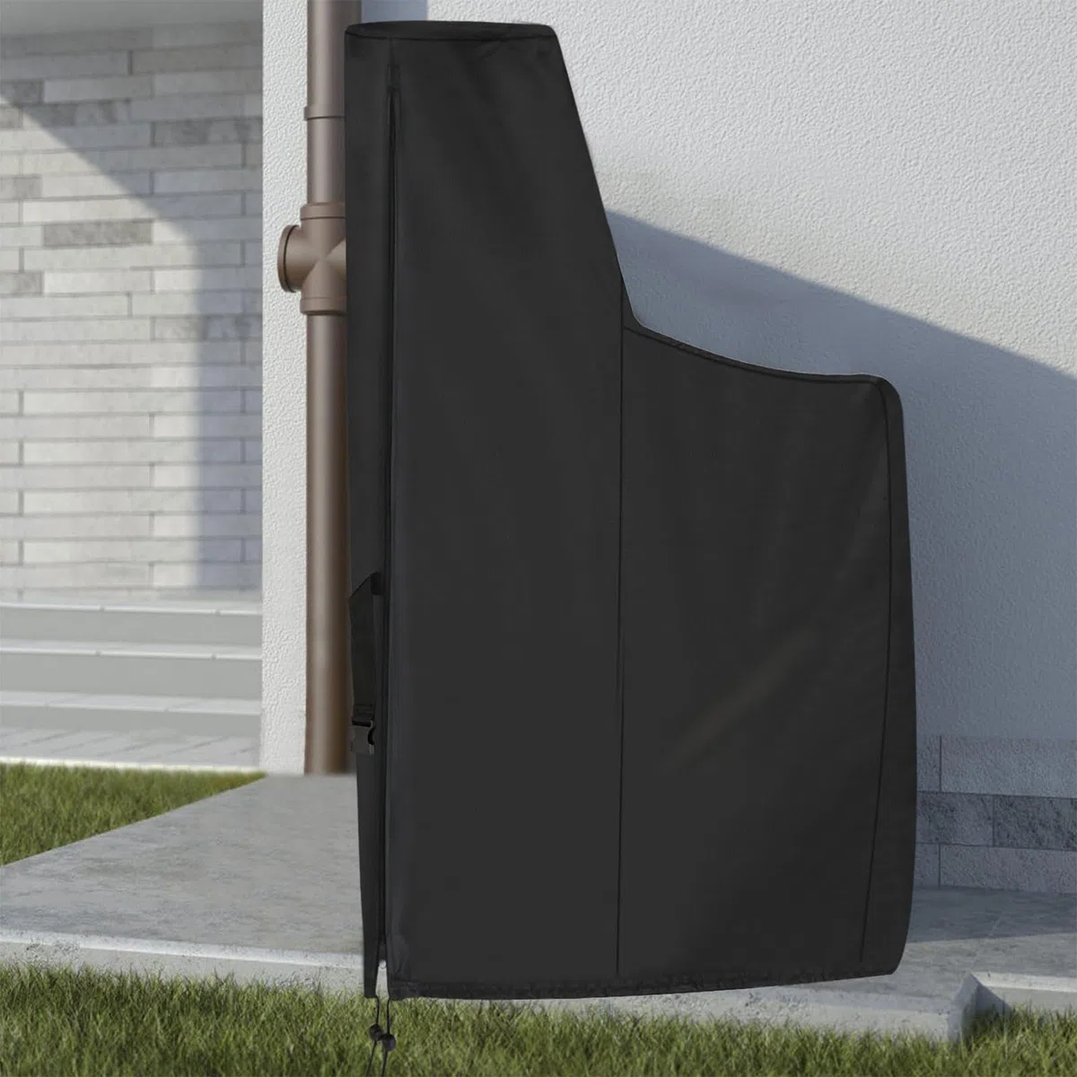 Copertura impermeabile per addolcitore d'acqua, Copertura per addolcitore d'acqua per esterni,Copertura per addolcitore d'acqua resistente con cerniera | Copertura per addolcitore d'acqua in