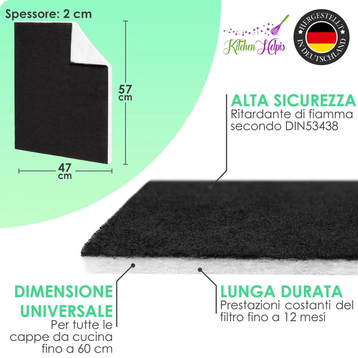 Filtro cappa carboni attivi, filtro cappa cucina 57x47 cm, filtri carbone attivo, filtro cappa carboni attivi, filtro cappa, filtro per cappa cucina, filtri cappa cucina