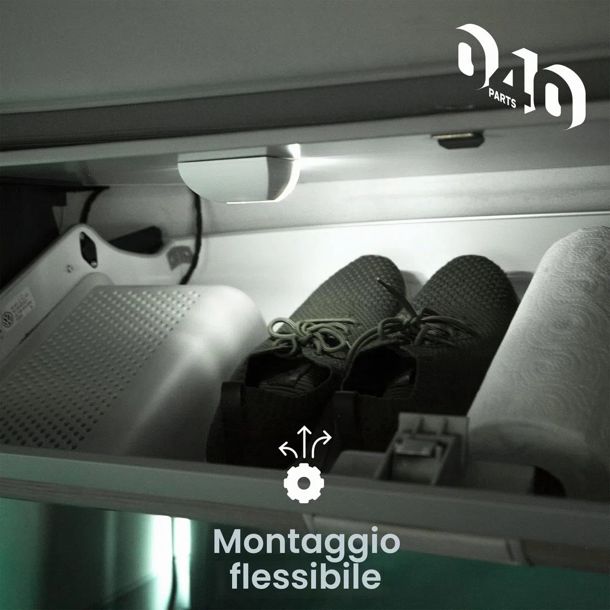 Luce automatica del frigorifero adatta a tutti i caravan / camper / roulotte / congelatori