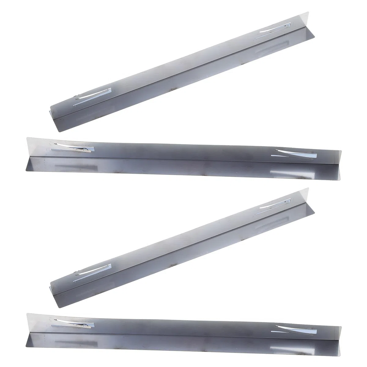 1 Set di Fessure per Piano Cottura in Acciaio Inox per Cucina Fessure per Piano Cottura Protezione Fessure riempitivo per Calore