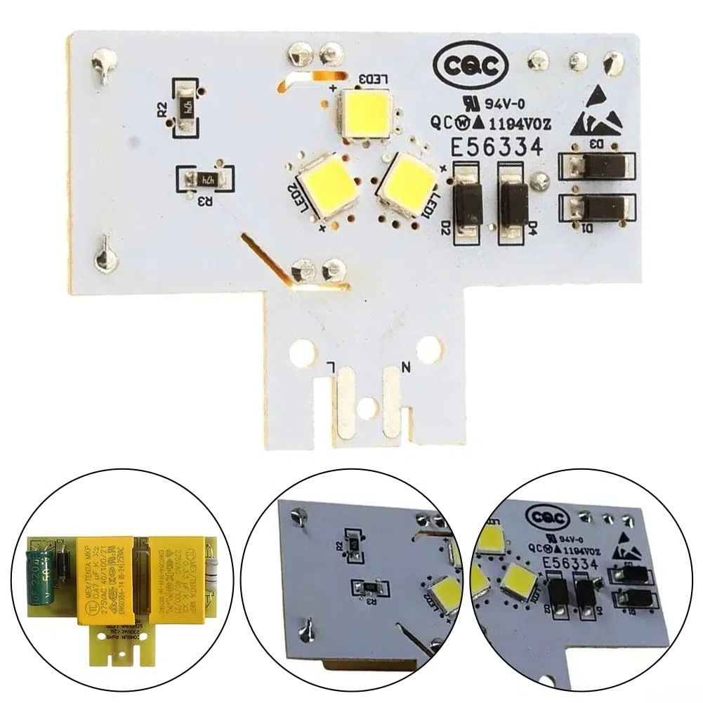 Modulo di retroilluminazione LED di ricambio per frigorifero Whirlpool, parte C00345689 XIT9T3UX MDG-57 A07, efficienza energetica, integrazione senza cuciture, facile installazione