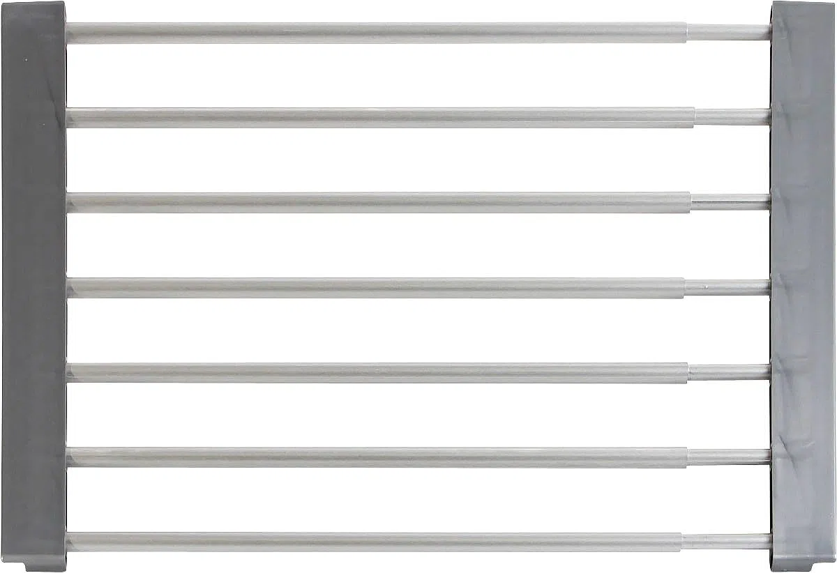 Rosenstein & Söhne pavimento del frigorifero: Piano universale, per frigorifero e scaffali, estensibile da 35 a 60 cm (ripiano telescopico, ripiano estraibile per, scaffale)