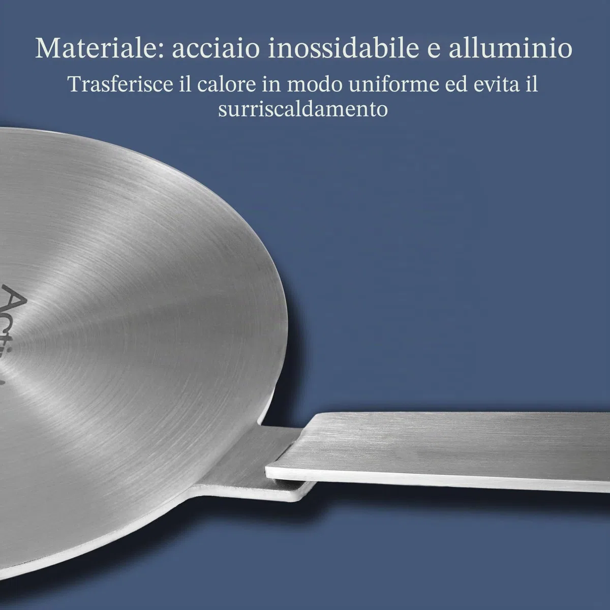 ACTIV CUISINE Adattatore induzione 20 cm disco convertitore per piastra di cottura a induzione, piastra di diffusione di calore in Acciaio Inox
