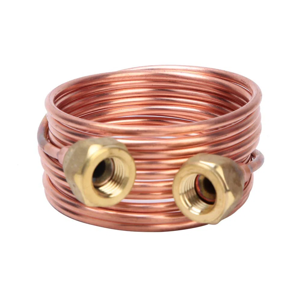 Tubi Capillari in Rame Flessibile 2,8 mm per Frigoriferi e Apparecchiature Automotive – Tubo Capillare Morbido G1/4" Lunghezza 2000 mm