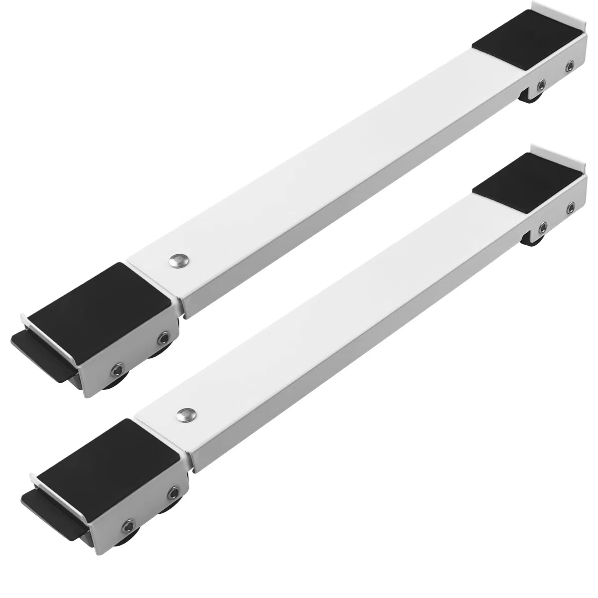 Supporto Lavatrice Asciugatrice, Sposta Mobili con Ruote, Piedini Ruote per Lavatrice, Rotelle Spostare Mobili per Carrello Base Frigorifero Fino 300 kg 24 Ruotes Base Universale Rondella