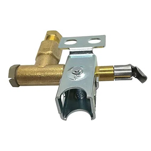 Bruciatore Pilota SIT per Piani Cottura e Forni | 1 Fiamma | Con staffa 2 posizioni Ugello Ø 0,20mm |Compatibile con Zanussi - Tecnoinox - Atel - Whirlpool - Alpeninox