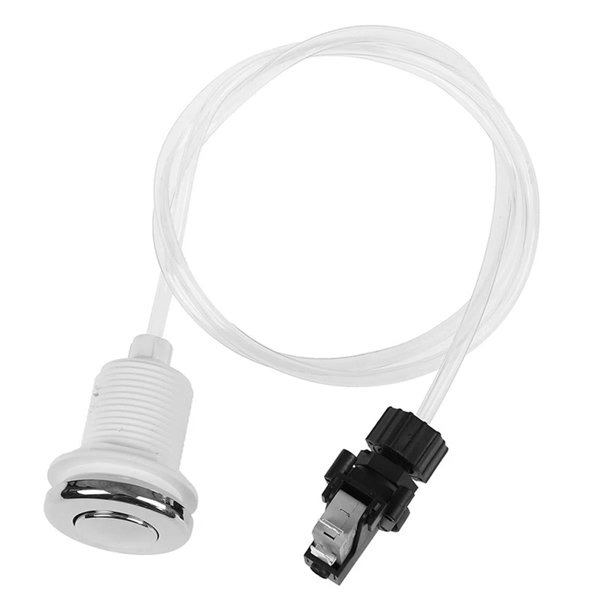 Kit Pulsante Pneumatico per Interruttore da Bagno, Kit per Smaltimento Rifiuti, Kit Interruttore Pneumatico per Smaltimento Rifiuti.