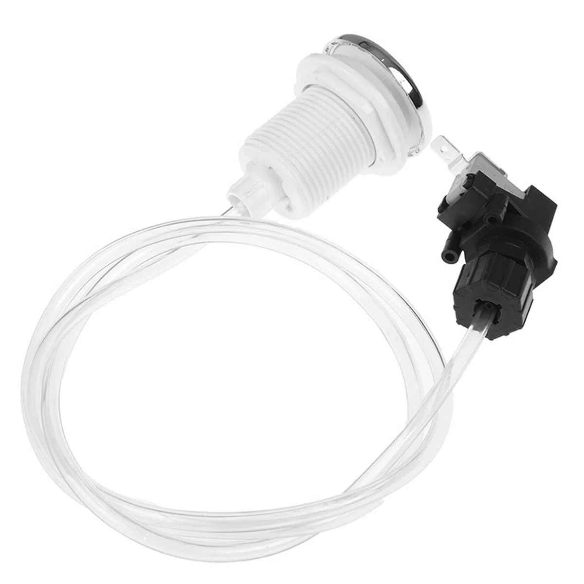 Kit Pulsante Pneumatico per Interruttore da Bagno, Kit per Smaltimento Rifiuti, Kit Interruttore Pneumatico per Smaltimento Rifiuti.