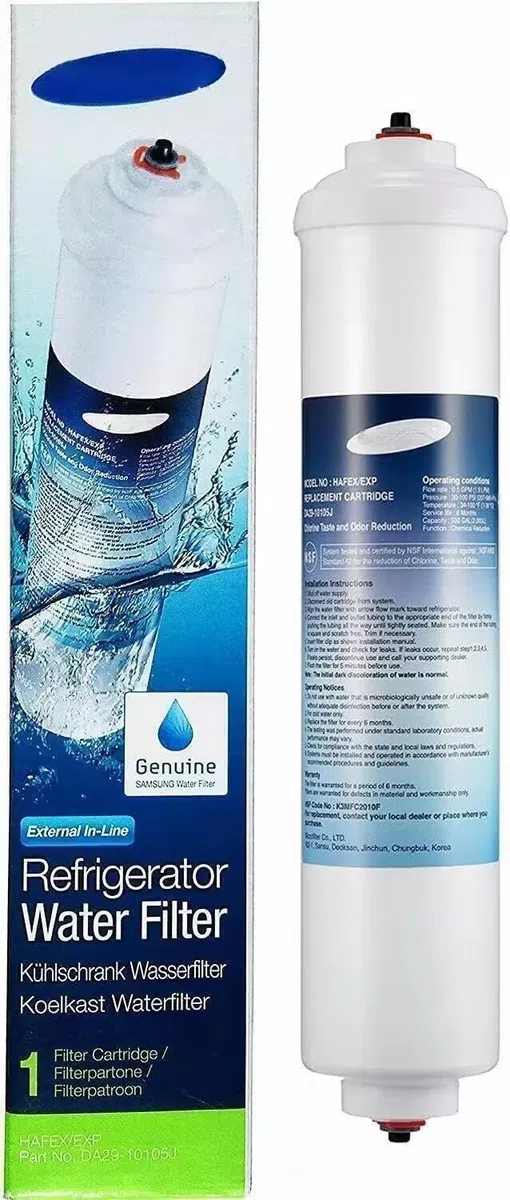 Filtro Frigorifero, Cartuccia del Filtro dell'Acqua del Frigorifero, Filtro Acqua per Refrigerator