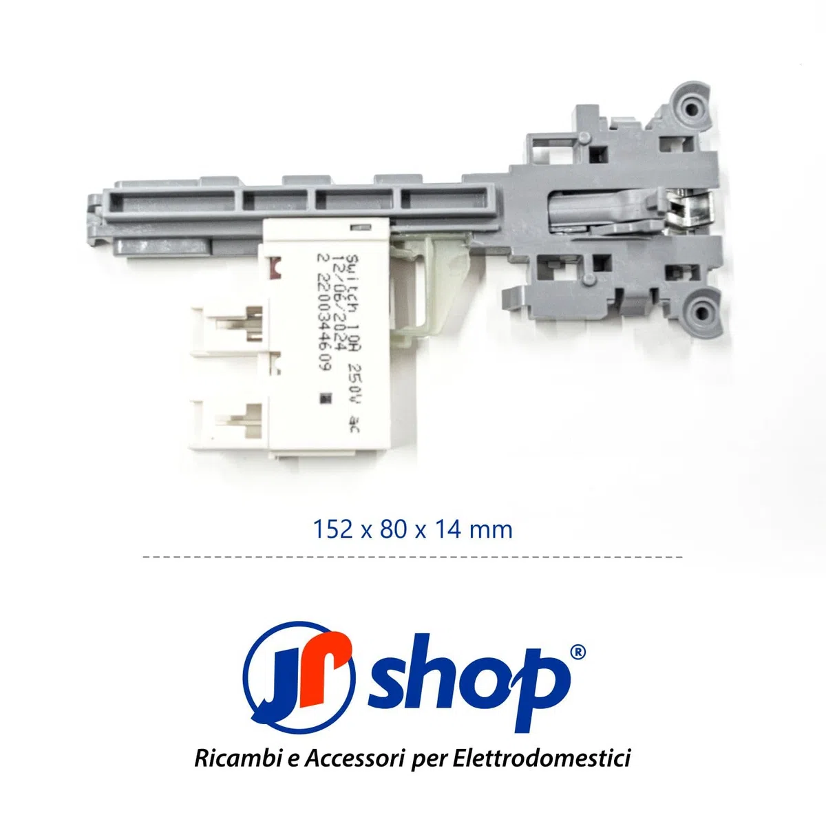 Chiusura lavastoviglie serratura sportello criccotto compatibile con Smeg 690074493