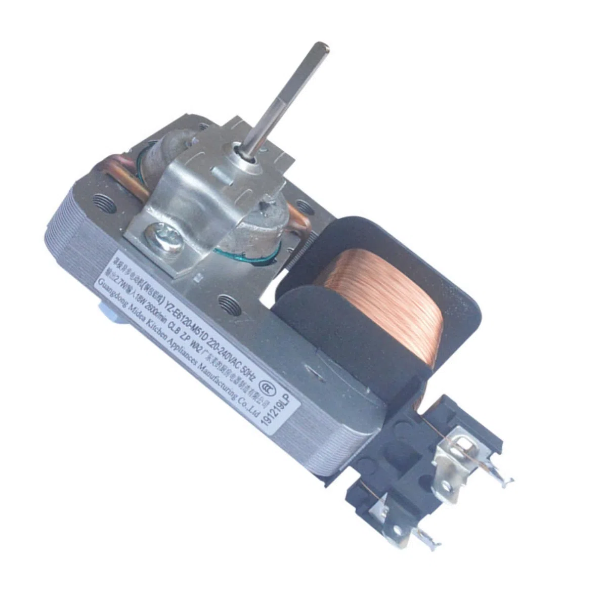 Efficiente motore di raffreddamento a microonde Evaporatore Motore ventola di ricambio per forno Ventilatore per elettrodomestici Parti di riparazione per elettrodomestici